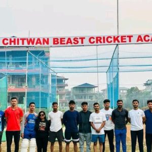 The members of RCB academy, Best Cricket academy in Chitwan